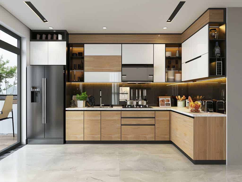 L-Shaped Kitchen